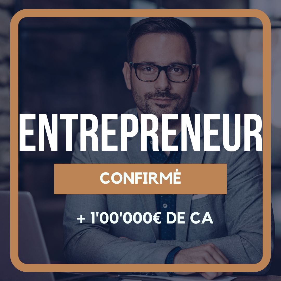 ENTREPRENEUR CONFIRME